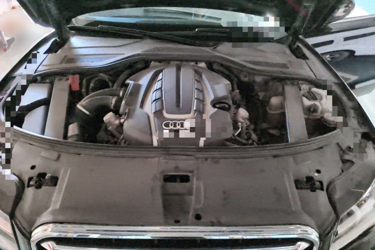 Used Audi A8 2013 A8L 55 TFSI quattro Luxury Model Engine Bay