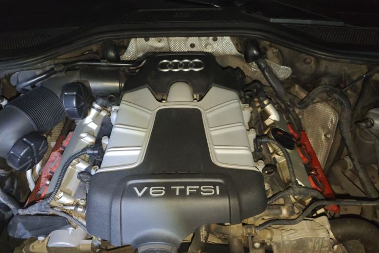 Used Audi A8 2013 A8L 50 TFSI quattro Comfort model Engine Bay