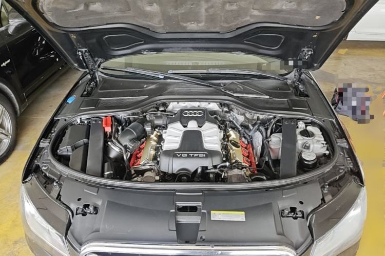 Used Audi A8 2013 A8L 45 TFSI quattro Comfort model Engine Bay