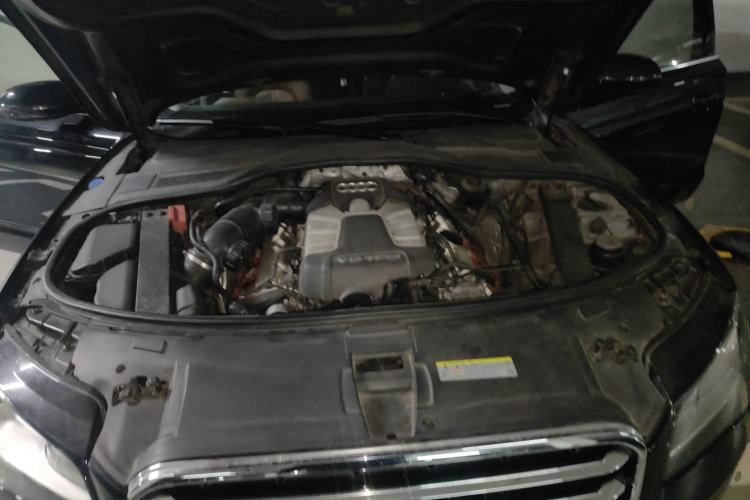 Used Audi A8 2013 A8L 50 TFSI quattro Luxury Model Engine Bay
