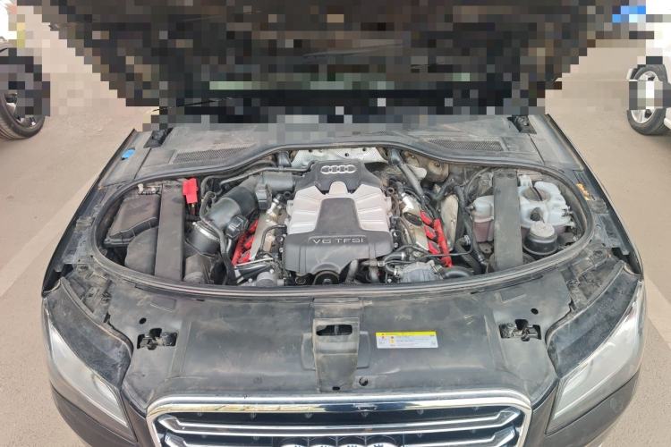 Used Audi A8 2013 A8L 45 TFSI quattro Luxury Model Engine Bay