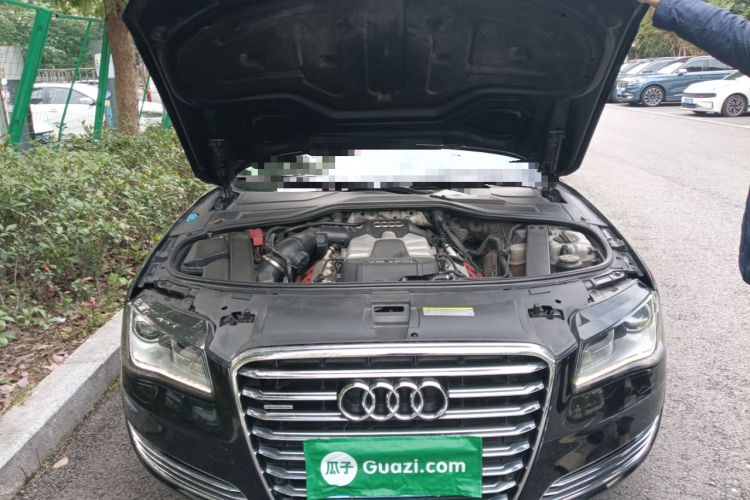 Used Audi A8 2013 A8L 45 TFSI quattro Luxury Model Engine Bay