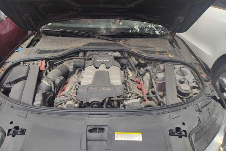 Used Audi A8 2013 A8L 45 TFSI quattro Luxury Model Engine Bay