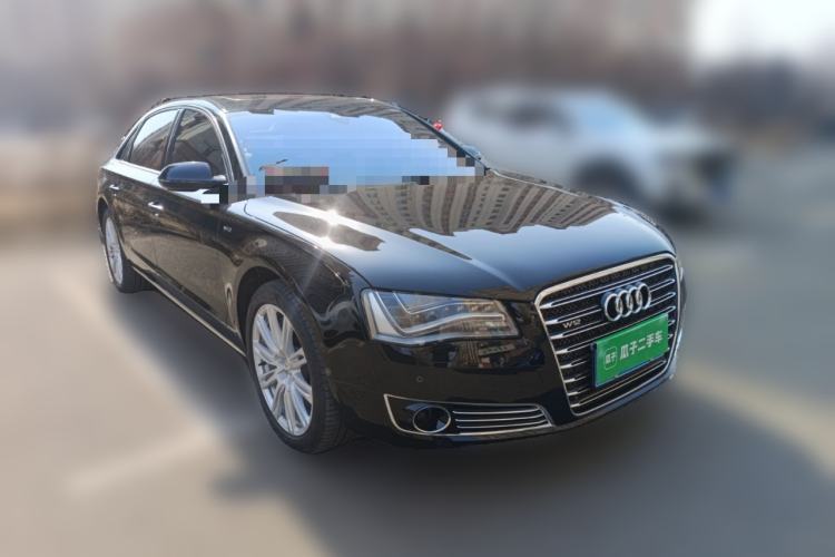 Used Audi A8 2013 A8L 6.3 FSI W12 quattro flagship model Front Right 45 Deg