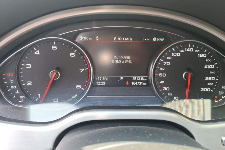 Used Audi A8 2013 A8L 45 TFSI quattro Comfort model Instrument Cluster