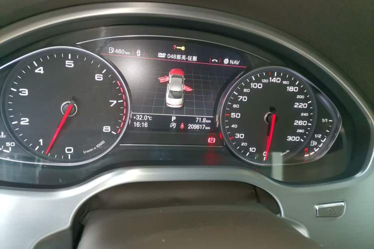 Used Audi A8 2013 A8L 45 TFSI quattro Luxury Model Instrument Cluster