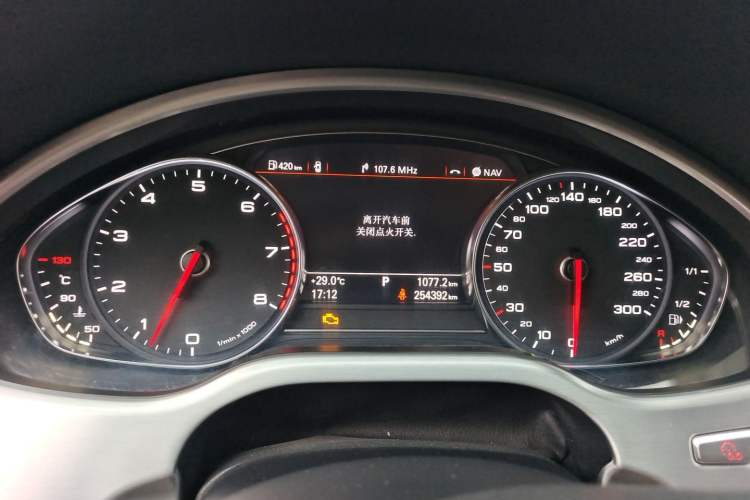 Used Audi A8 2013 A8L 45 TFSI quattro Comfort model Instrument Cluster