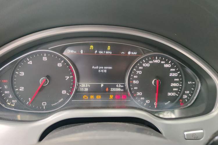 Used Audi A8 2013 A8L 45 TFSI quattro Luxury Model Instrument Cluster