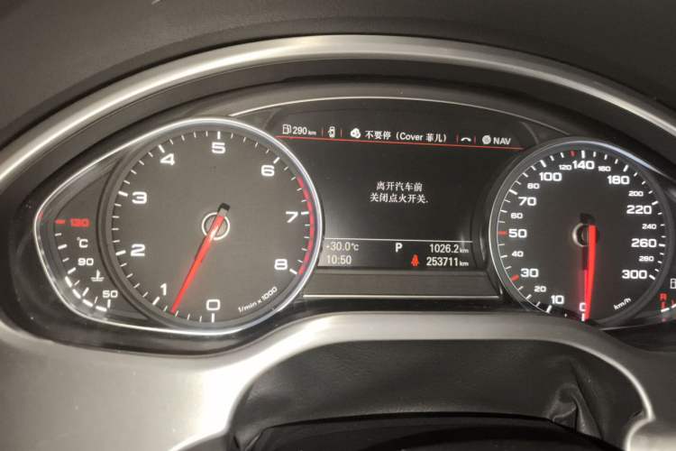 Used Audi A8 2013 A8L 45 TFSI quattro Luxury Model Instrument Cluster