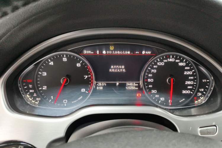 Used Audi A8 2013 A8L 30 FSI Comfort Model Instrument Cluster