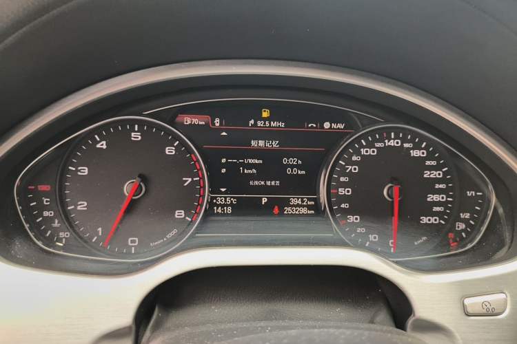 Used Audi A8 2013 A8L 45 TFSI quattro Comfort model Instrument Cluster
