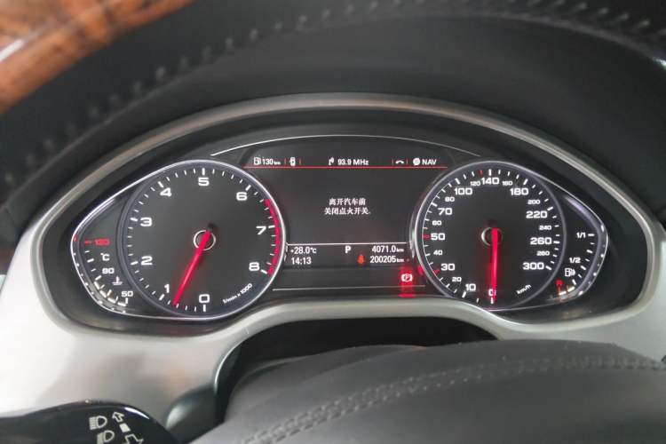 Used Audi A8 2013 A8L 50 TFSI quattro Luxury Model Instrument Cluster