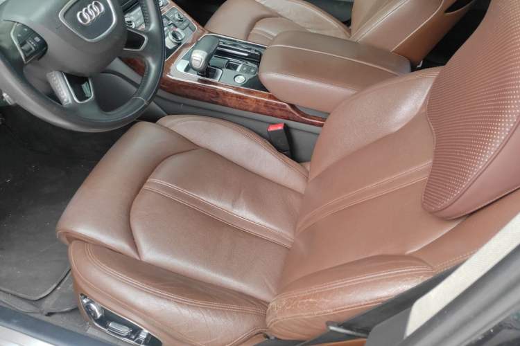 Used Audi A8 2013 A8L 45 TFSI quattro Comfort model Left Front Seat