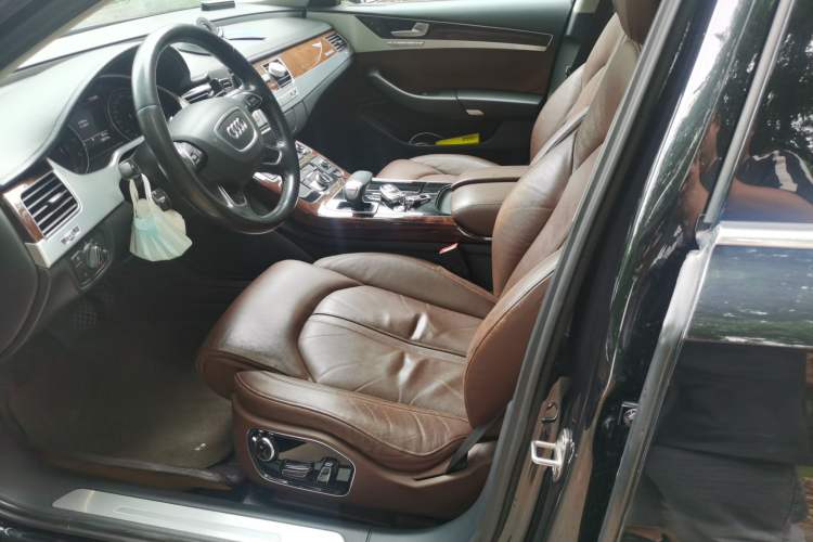 Used Audi A8 2013 A8L 45 TFSI quattro Comfort model Left Front Seat