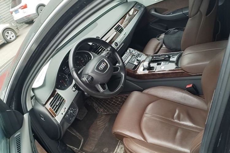 Used Audi A8 2013 A8L 45 TFSI quattro Comfort model Left Front Seat