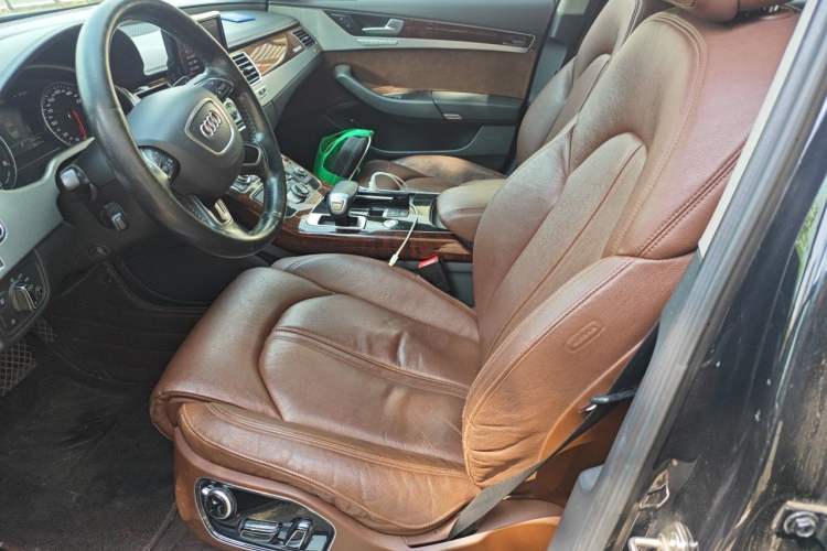 Used Audi A8 2013 A8L 45 TFSI quattro Comfort model Left Front Seat