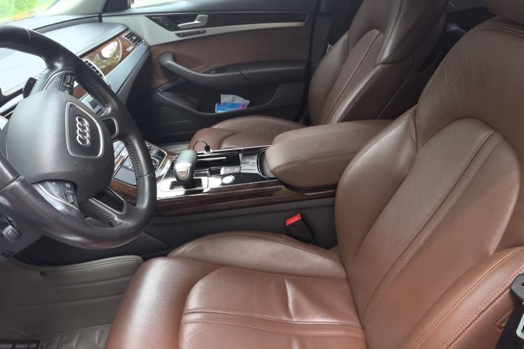 Used Audi A8 2013 A8L 45 TFSI quattro Comfort model Left Front Seat