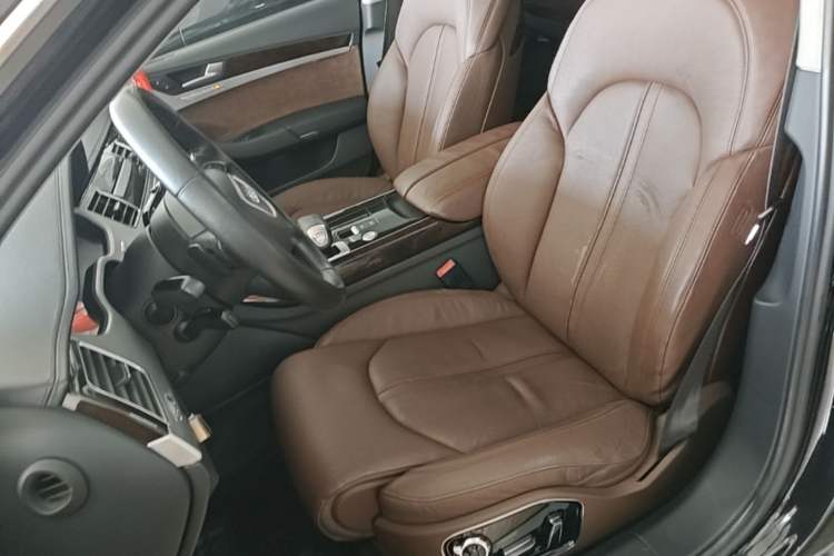 Used Audi A8 2013 A8L 45 TFSI quattro Comfort model Left Front Seat