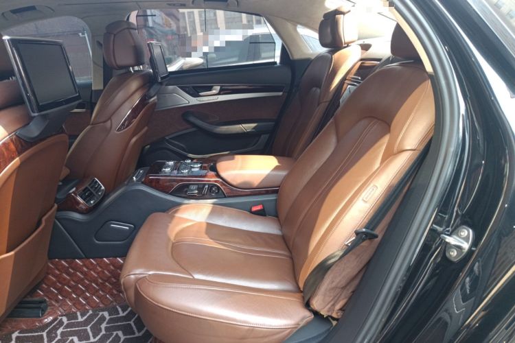 Used Audi A8 2013 A8L 6.3 FSI W12 quattro flagship model Left Rear Seat