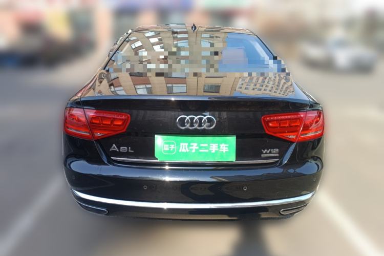 Used Audi A8 2013 A8L 6.3 FSI W12 quattro flagship model Rear
