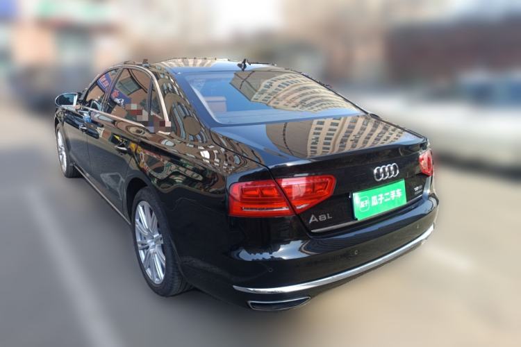 Used Audi A8 2013 A8L 6.3 FSI W12 quattro flagship model Rear Left 45 Deg