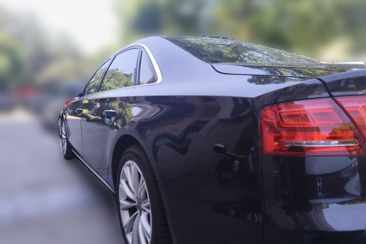 Used Audi A8 2013 A8L 50 TFSI quattro Luxury Model Rear Left 45 Deg