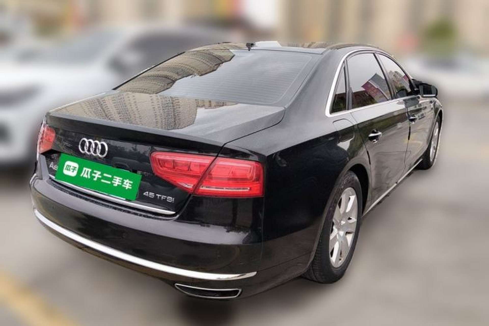 Used Audi A8 2013 A8L 30 FSI Comfort Model Rear Right 45 Deg