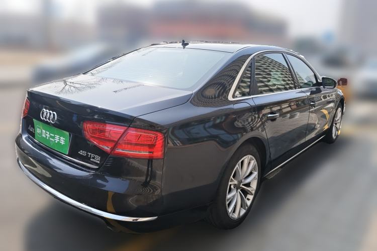 Used Audi A8 2013 A8L 45 TFSI quattro Comfort model Rear Right 45 Deg