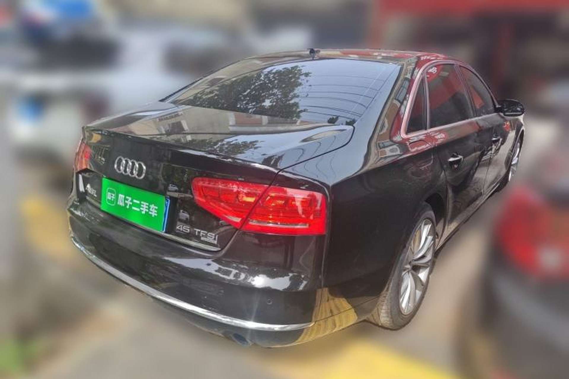 Used Audi A8 2013 A8L 45 TFSI quattro Comfort model Rear Right 45 Deg