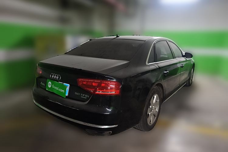 Used Audi A8 2013 A8L 50 TFSI quattro Comfort model Rear Right 45 Deg