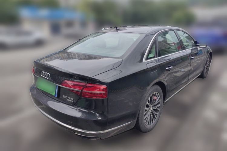 Used Audi A8 2013 A8L 50 TFSI quattro Luxury Model Rear Right 45 Deg