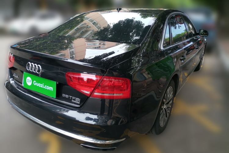 Used Audi A8 2013 A8L 45 TFSI quattro Luxury Model Rear Right 45 Deg