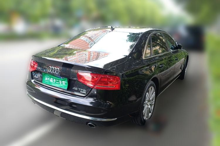 Used Audi A8 2013 A8L 45 TFSI quattro Luxury Model Rear Right 45 Deg