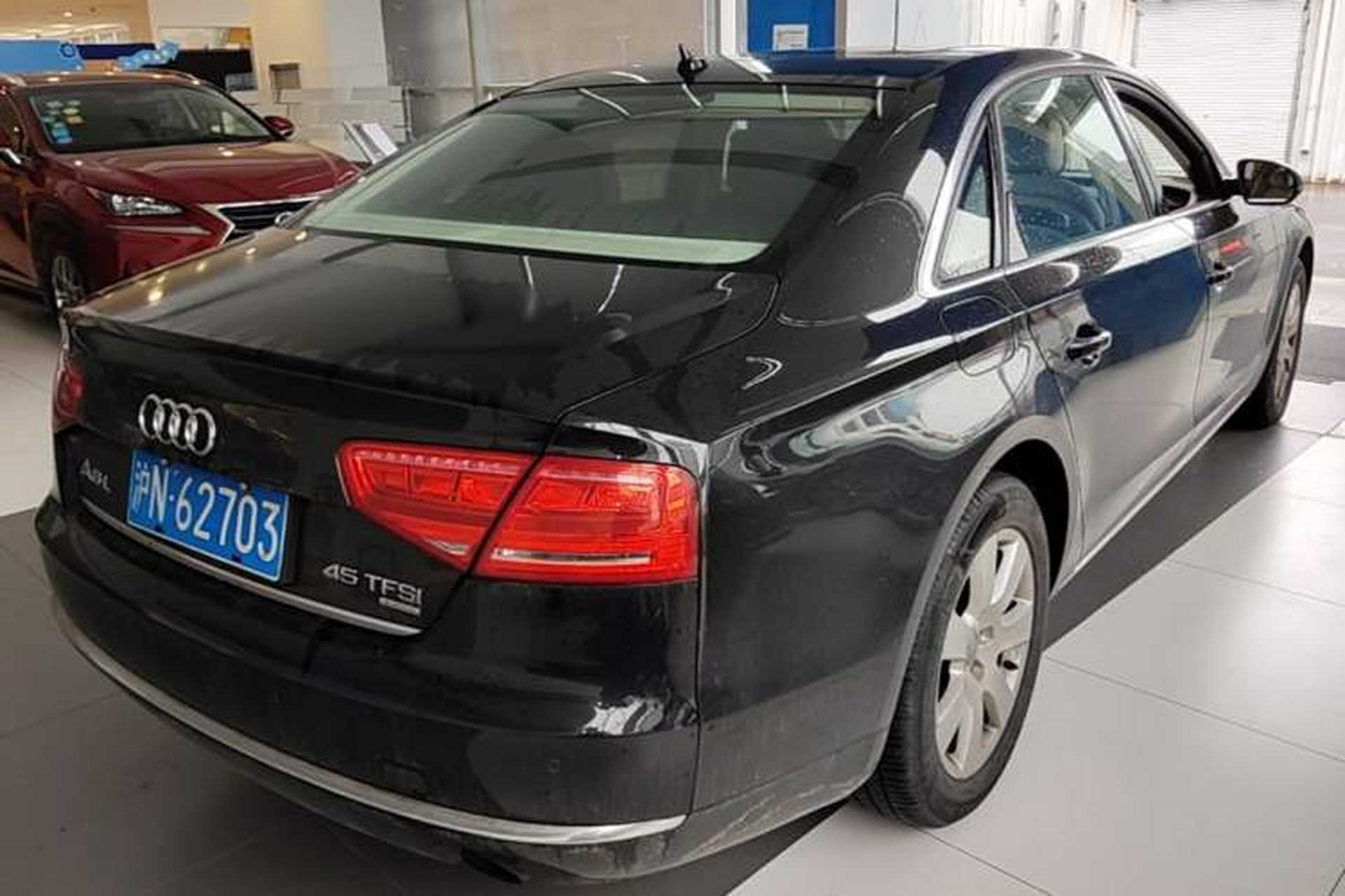Used Audi A8 2013 A8L 45 TFSI quattro Luxury Model Rear Right 45 Deg