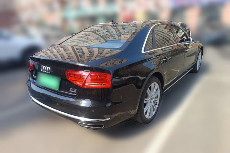 Used Audi A8 2013 A8L 6.3 FSI W12 quattro flagship model Rear Right 45 Deg