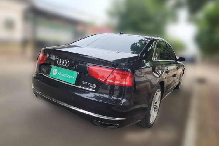 Used Audi A8 2013 A8L 50 TFSI quattro Exclusive Edition Rear Right 45 Deg