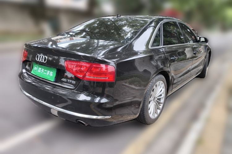 Used Audi A8 2013 A8L 30 FSI Comfort Model Rear Right 45 Deg