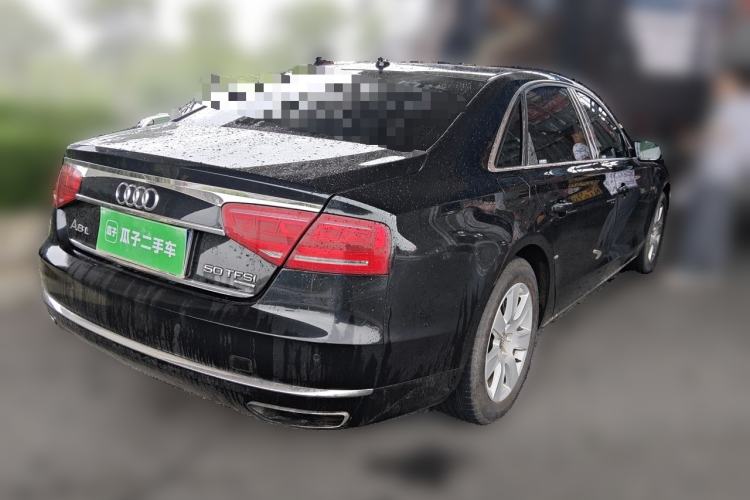 Used Audi A8 2013 A8L 50 TFSI quattro Luxury Model Rear Right 45 Deg