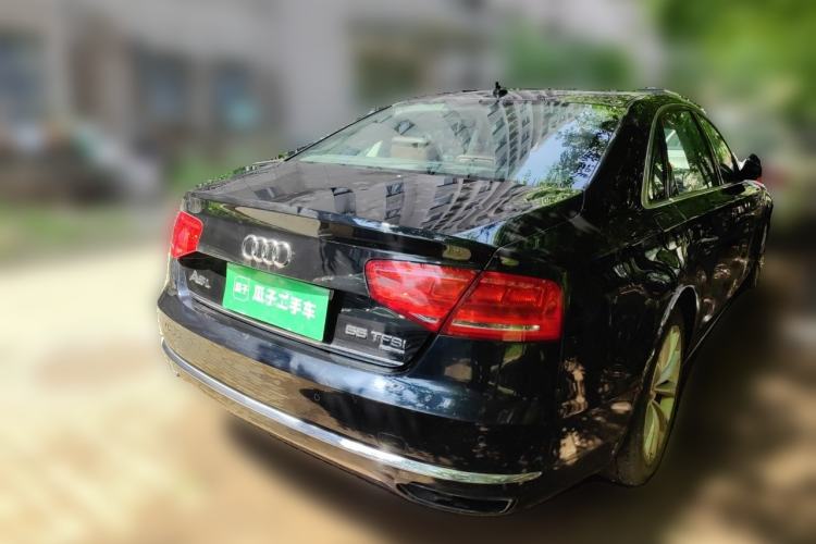 Used Audi A8 2013 A8L 55 TFSI quattro Luxury Model Rear Right 45 Deg