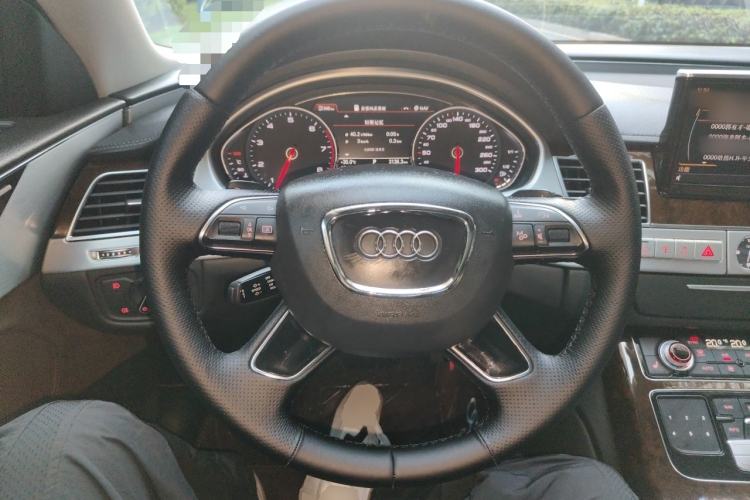 Used Audi A8 2013 A8L 45 TFSI quattro Comfort model Steering Wheel