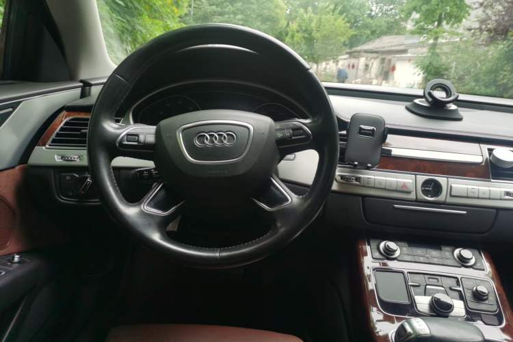Used Audi A8 2013 A8L 45 TFSI quattro Comfort model Steering Wheel