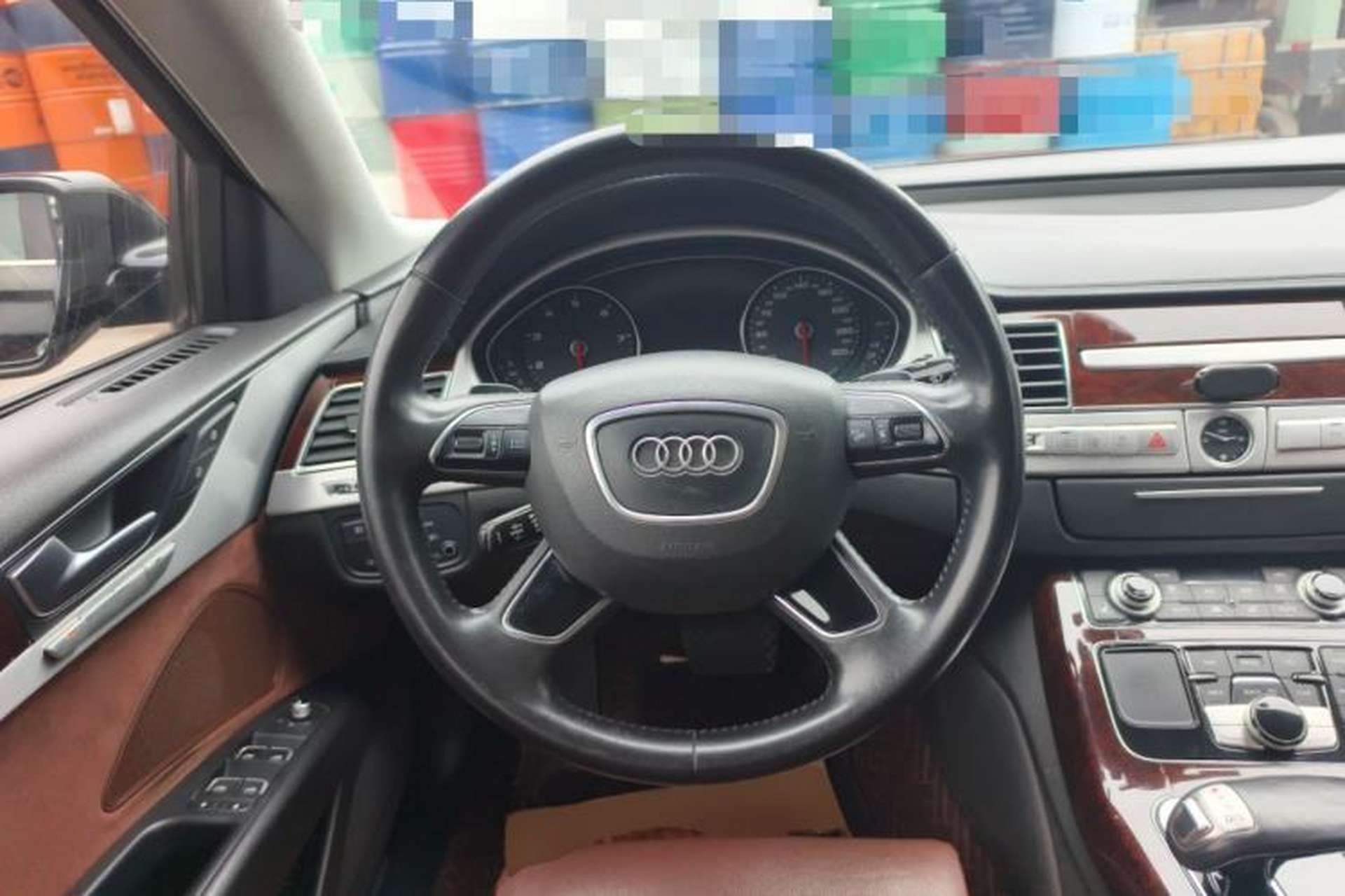 Used Audi A8 2013 A8L 45 TFSI quattro Comfort model Steering Wheel