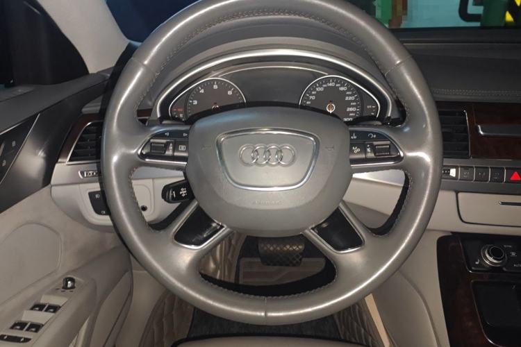 Used Audi A8 2013 A8L 45 TFSI quattro Comfort model Steering Wheel