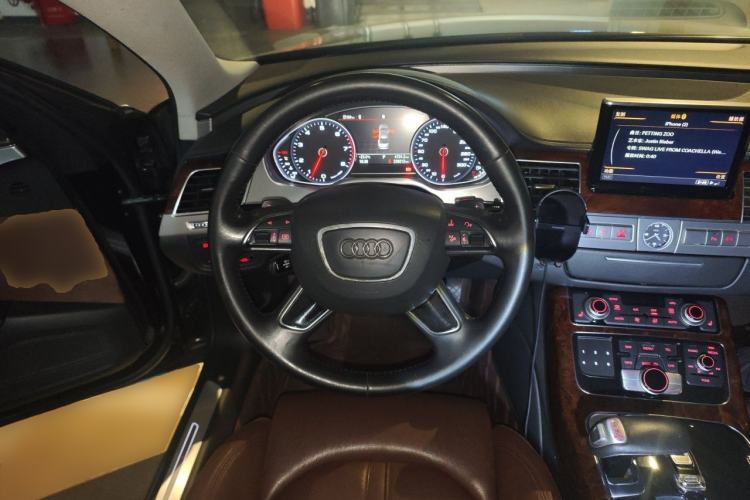 Used Audi A8 2013 A8L 45 TFSI quattro Comfort model Steering Wheel