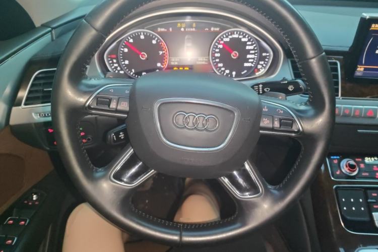 Used Audi A8 2013 A8L 45 TFSI quattro Comfort model Steering Wheel