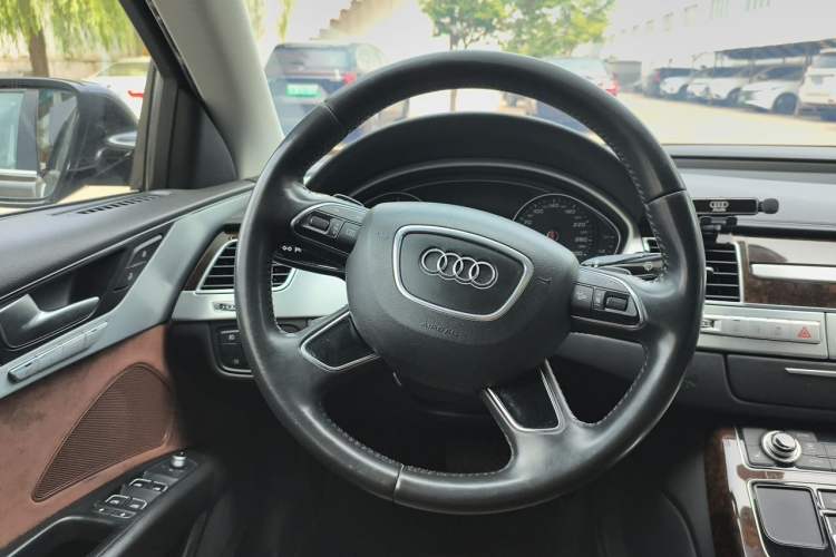 Used Audi A8 2013 A8L 45 TFSI quattro Comfort model Steering Wheel