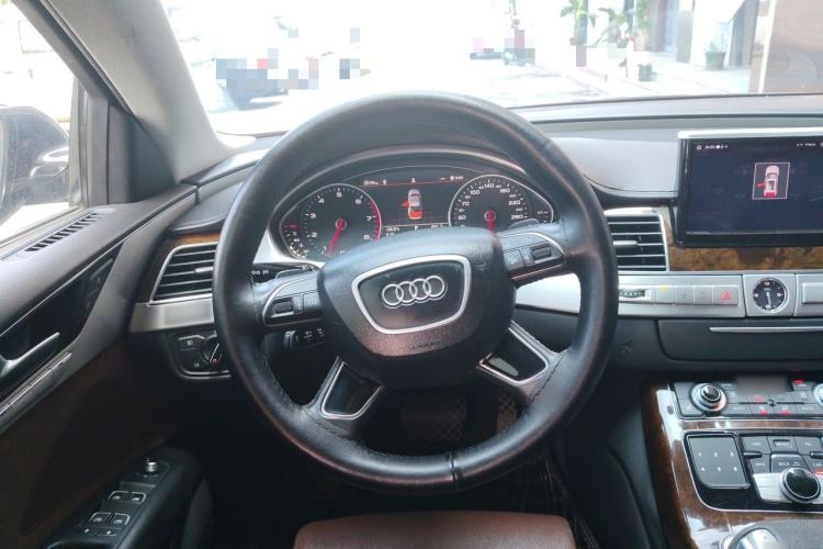 Used Audi A8 2013 A8L 45 TFSI quattro Comfort model Steering Wheel