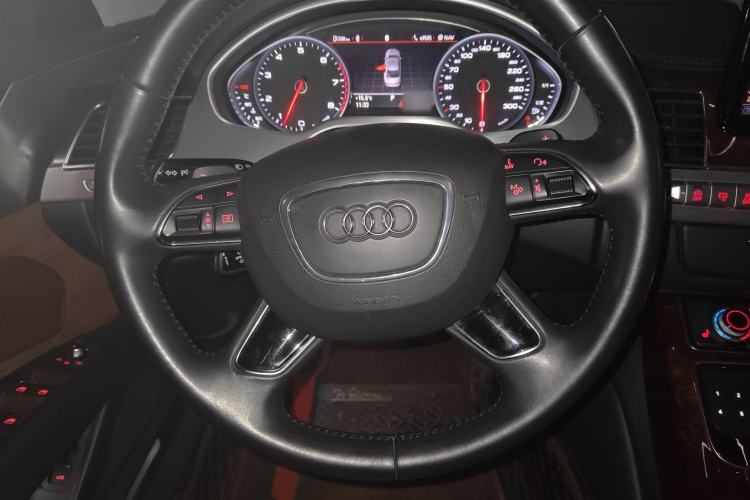 Used Audi A8 2013 A8L 45 TFSI quattro Comfort model Steering Wheel