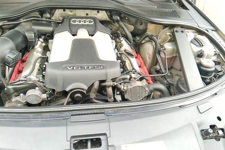 Used Audi A8 2013 A8L 45 TFSI quattro Luxury Model Engine Bay Left