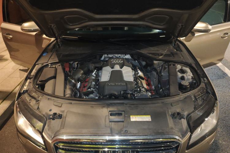 Used Audi A8 2013 A8L 45 TFSI quattro Comfort model Engine Bay